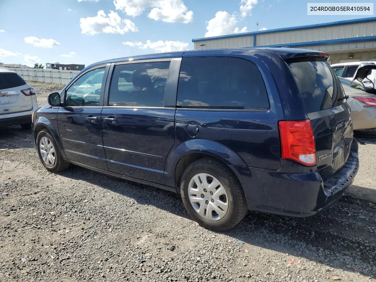 2014 Dodge Grand Caravan Se VIN: 2C4RDGBG5ER410594 Lot: 52918804