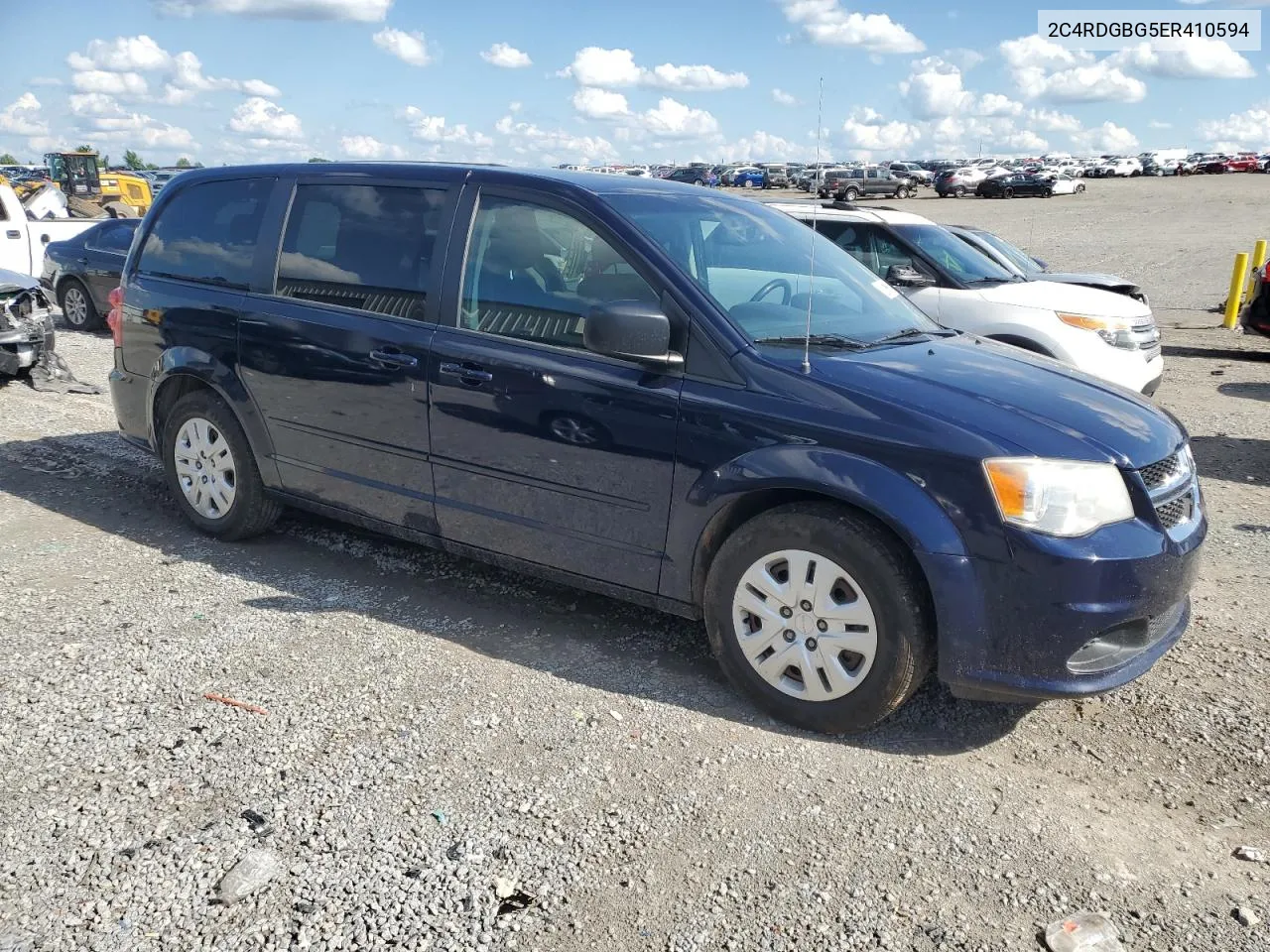 2C4RDGBG5ER410594 2014 Dodge Grand Caravan Se