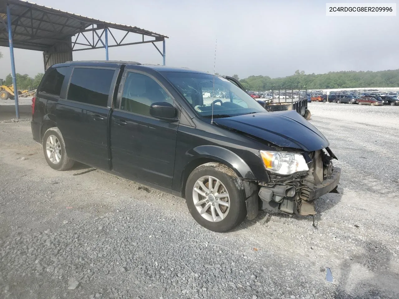 2C4RDGCG8ER209996 2014 Dodge Grand Caravan Sxt