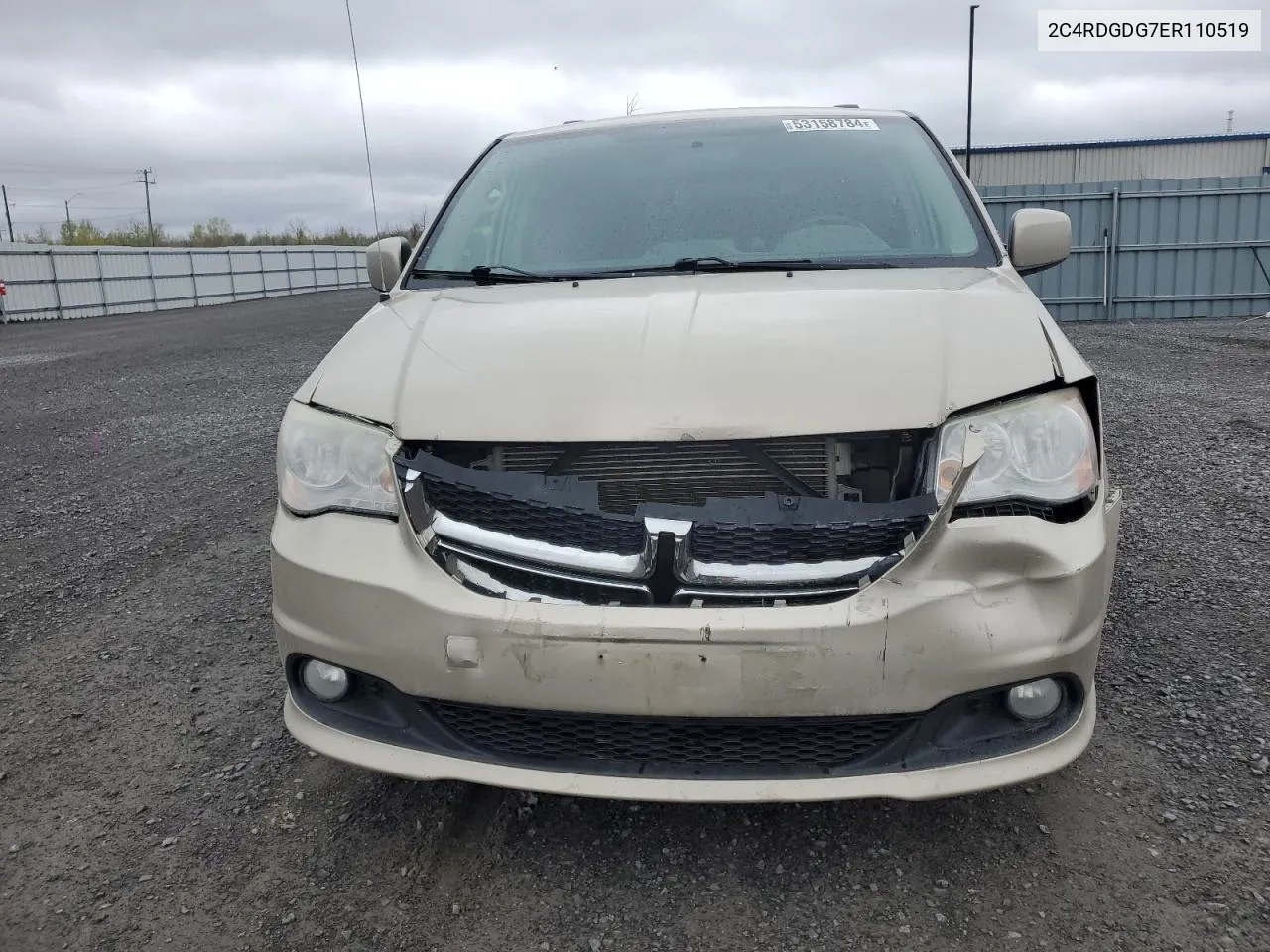 2C4RDGDG7ER110519 2014 Dodge Grand Caravan Crew