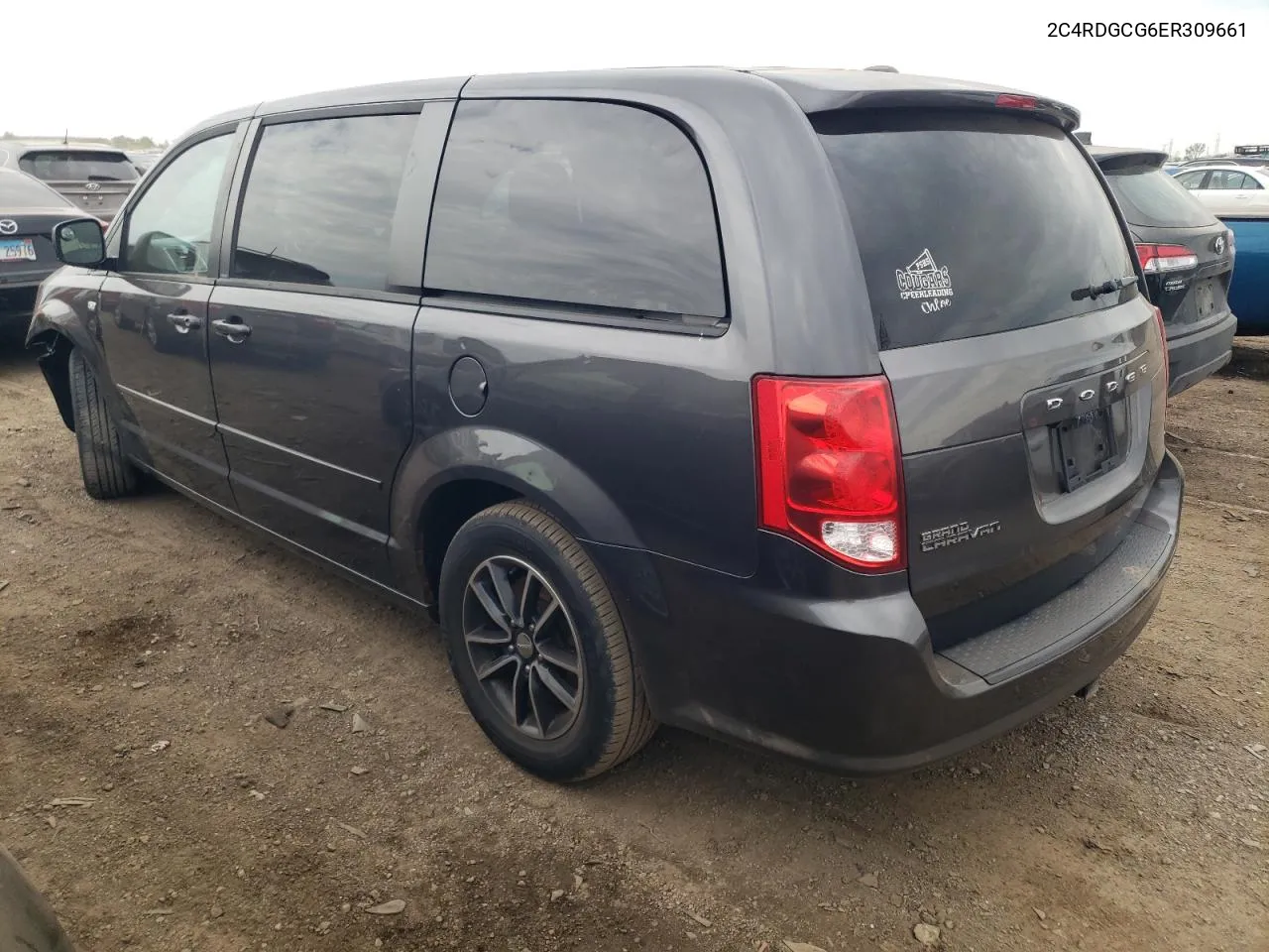 2C4RDGCG6ER309661 2014 Dodge Grand Caravan Sxt