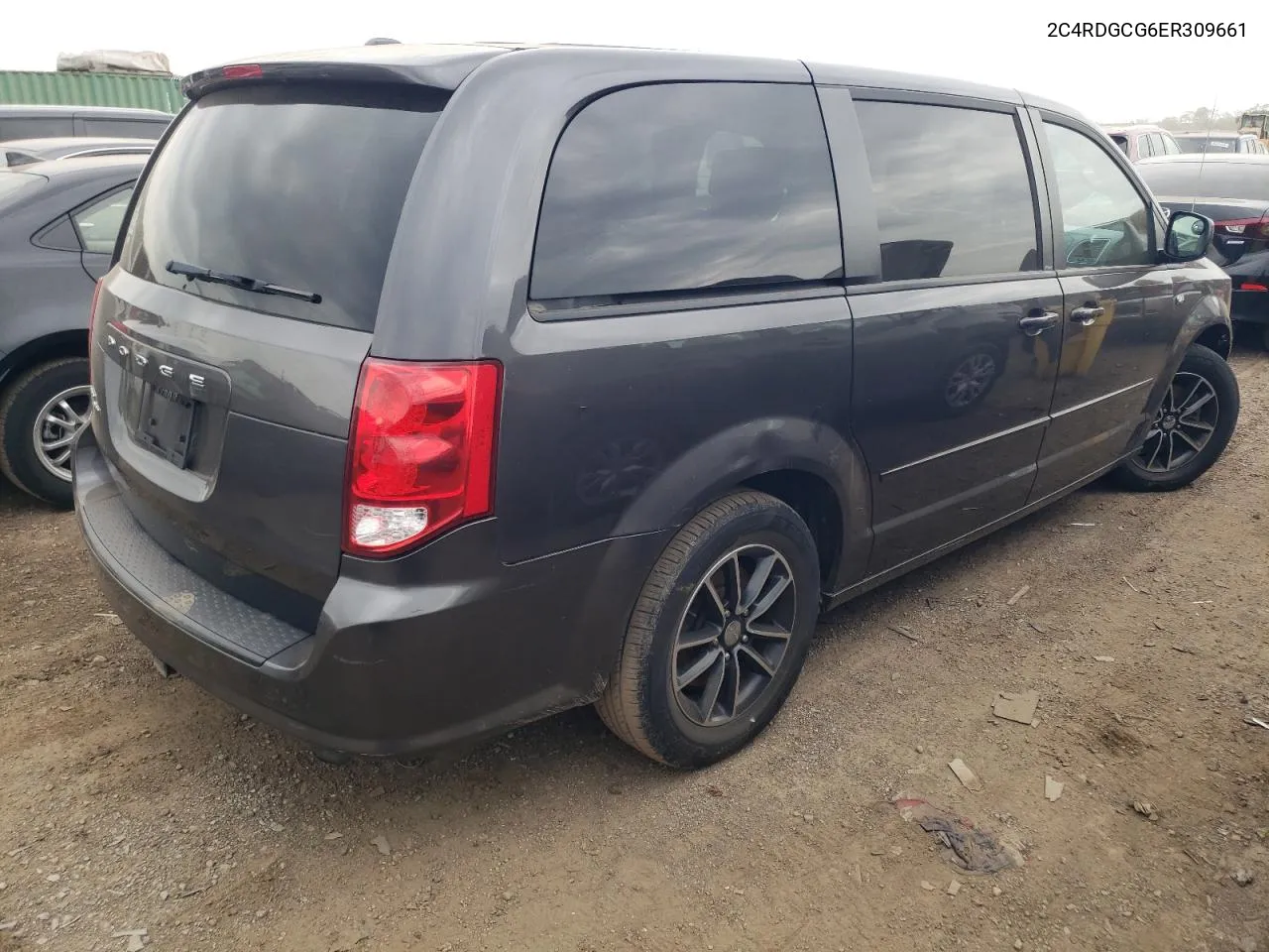 2014 Dodge Grand Caravan Sxt VIN: 2C4RDGCG6ER309661 Lot: 53207124