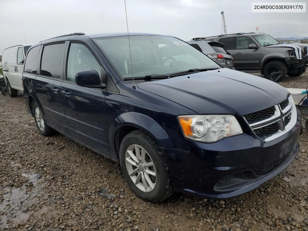 2014 Dodge Grand Caravan Sxt VIN: 2C4RDGCG3ER391770 Lot: 53260694