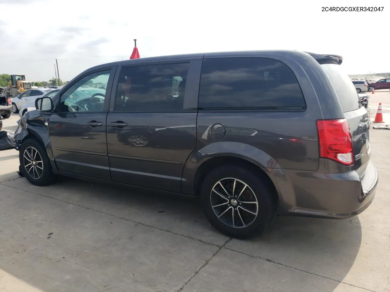 2014 Dodge Grand Caravan Sxt VIN: 2C4RDGCGXER342047 Lot: 53273564