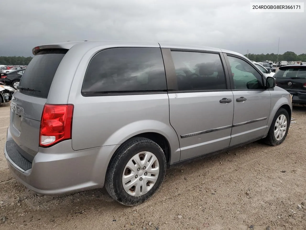 2014 Dodge Grand Caravan Se VIN: 2C4RDGBG8ER366171 Lot: 53311334