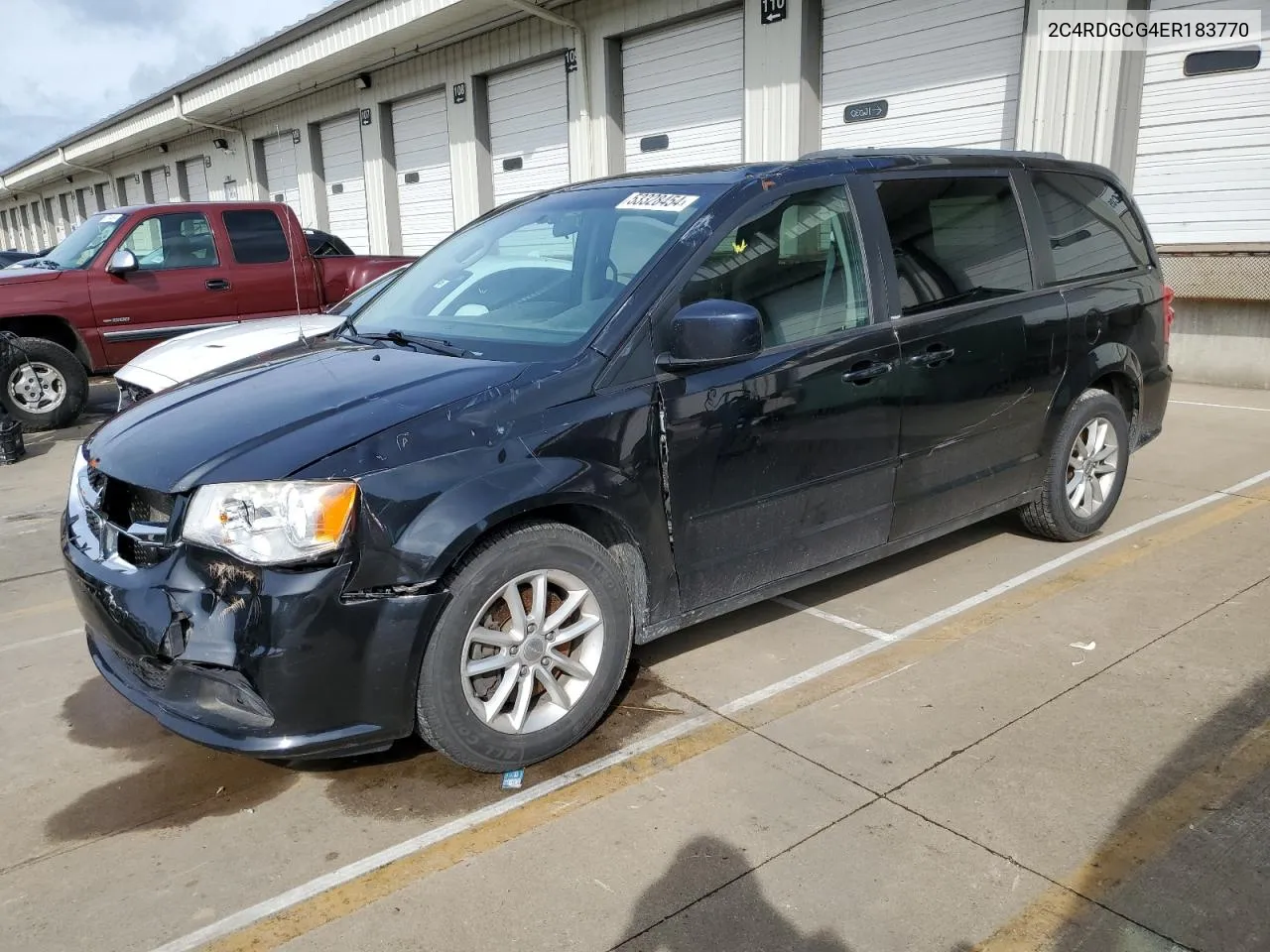 2014 Dodge Grand Caravan Sxt VIN: 2C4RDGCG4ER183770 Lot: 53328454