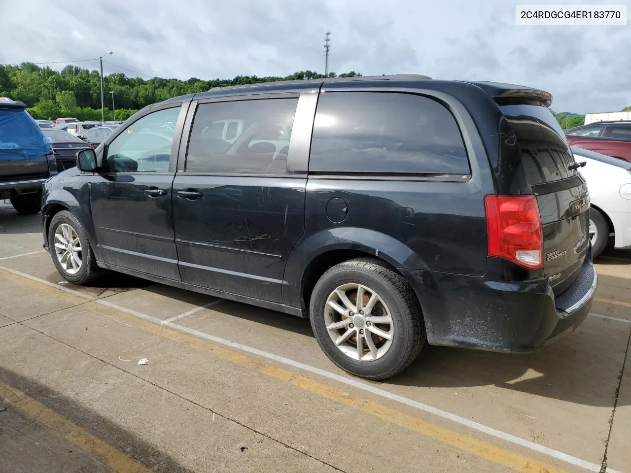 2C4RDGCG4ER183770 2014 Dodge Grand Caravan Sxt