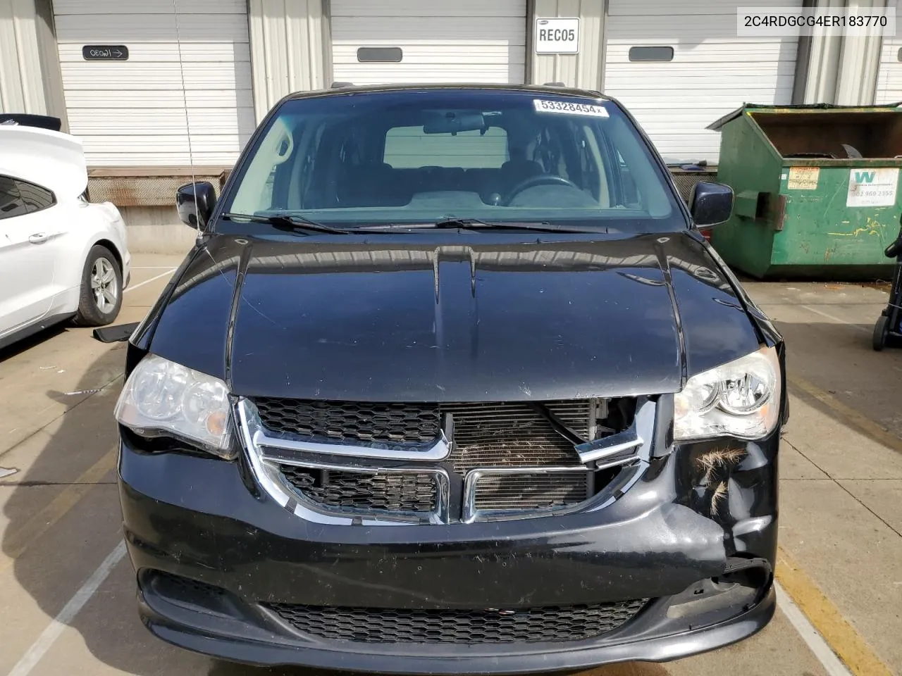 2014 Dodge Grand Caravan Sxt VIN: 2C4RDGCG4ER183770 Lot: 53328454