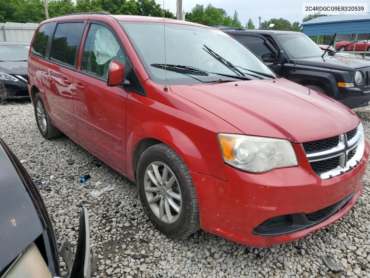 2014 Dodge Grand Caravan Sxt VIN: 2C4RDGCG9ER320539 Lot: 53351124