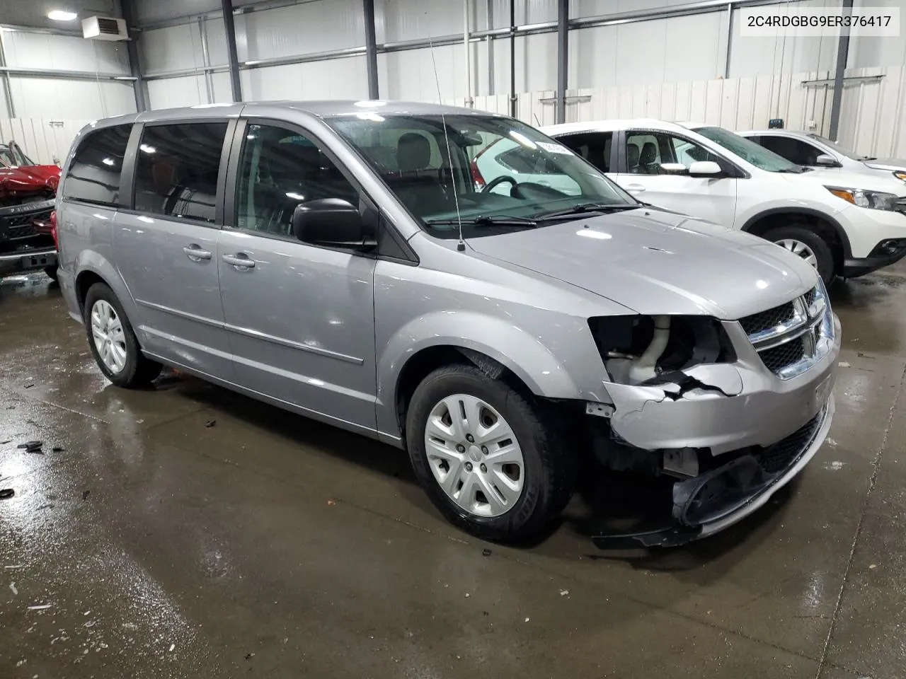 2014 Dodge Grand Caravan Se VIN: 2C4RDGBG9ER376417 Lot: 53614354