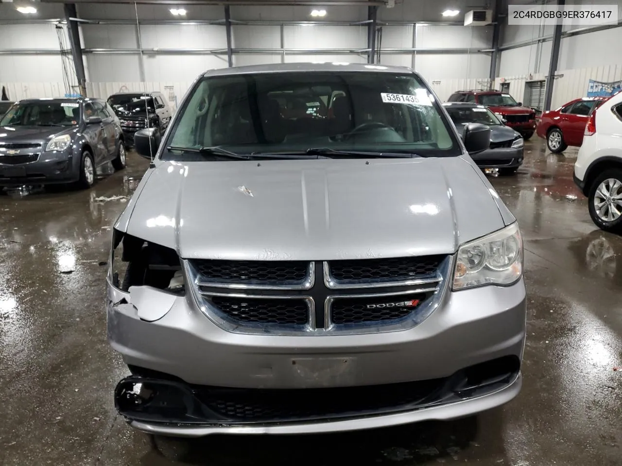 2C4RDGBG9ER376417 2014 Dodge Grand Caravan Se