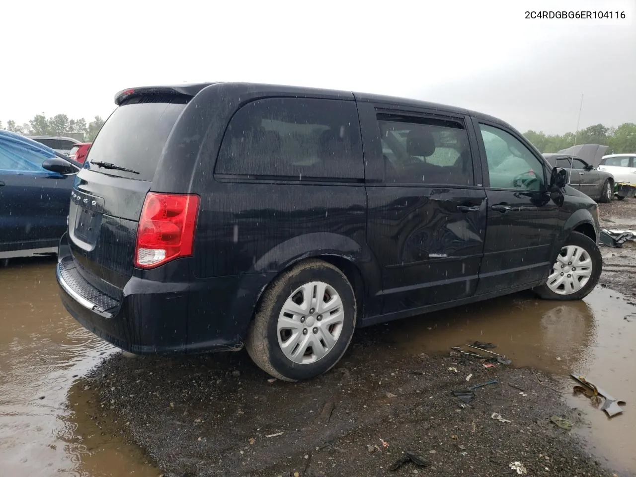 2C4RDGBG6ER104116 2014 Dodge Grand Caravan Se