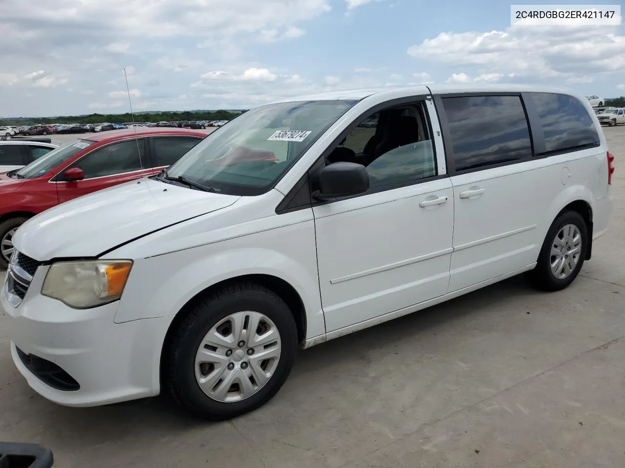 2C4RDGBG2ER421147 2014 Dodge Grand Caravan Se