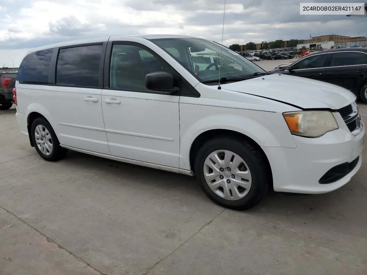 2014 Dodge Grand Caravan Se VIN: 2C4RDGBG2ER421147 Lot: 53679274