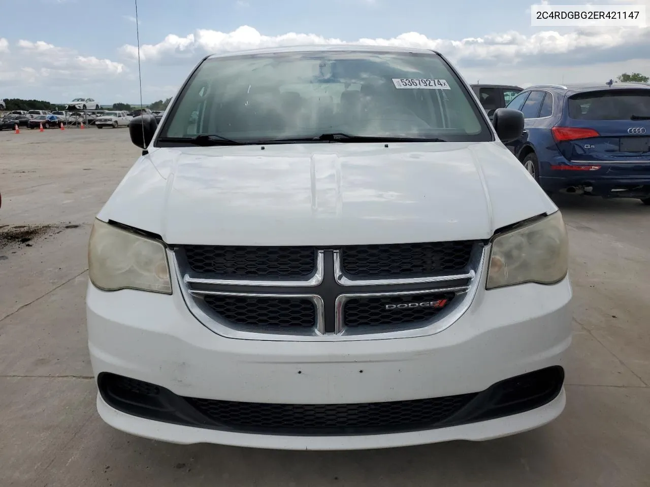 2C4RDGBG2ER421147 2014 Dodge Grand Caravan Se