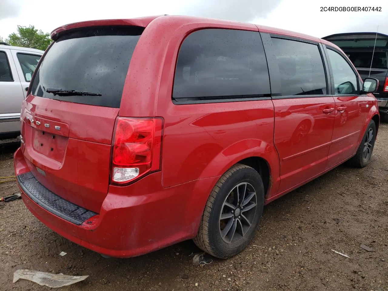 2C4RDGBG0ER407442 2014 Dodge Grand Caravan Se