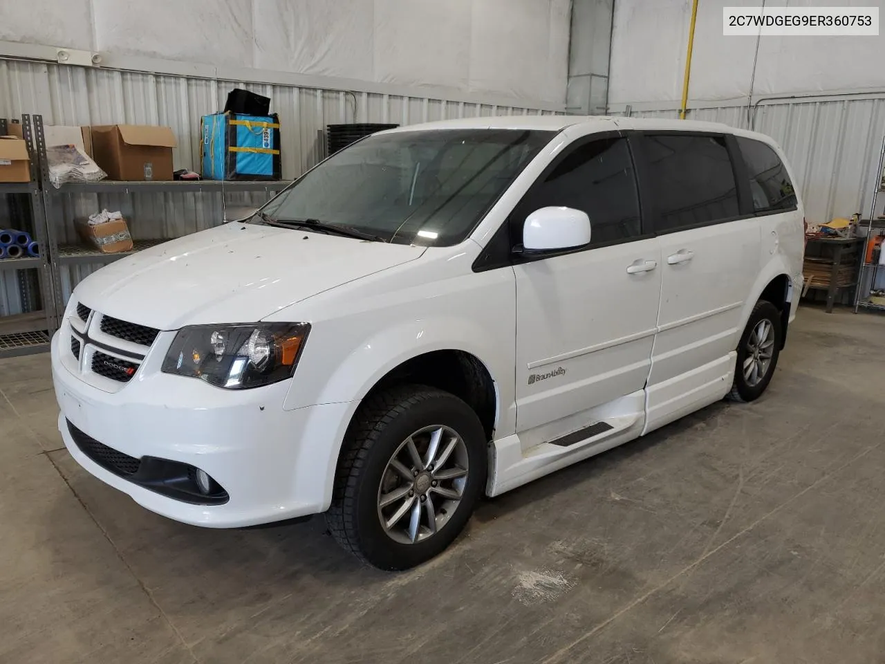 2C7WDGEG9ER360753 2014 Dodge Grand Caravan R/T