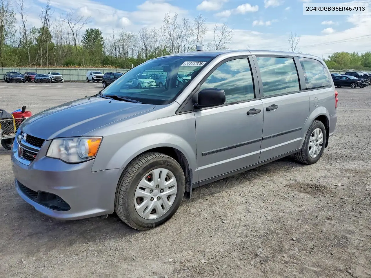 2C4RDGBG5ER467913 2014 Dodge Grand Caravan Se