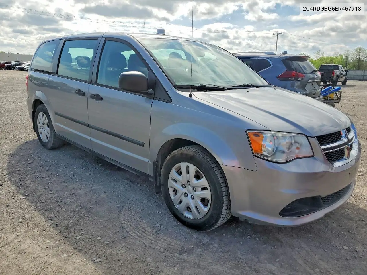 2C4RDGBG5ER467913 2014 Dodge Grand Caravan Se