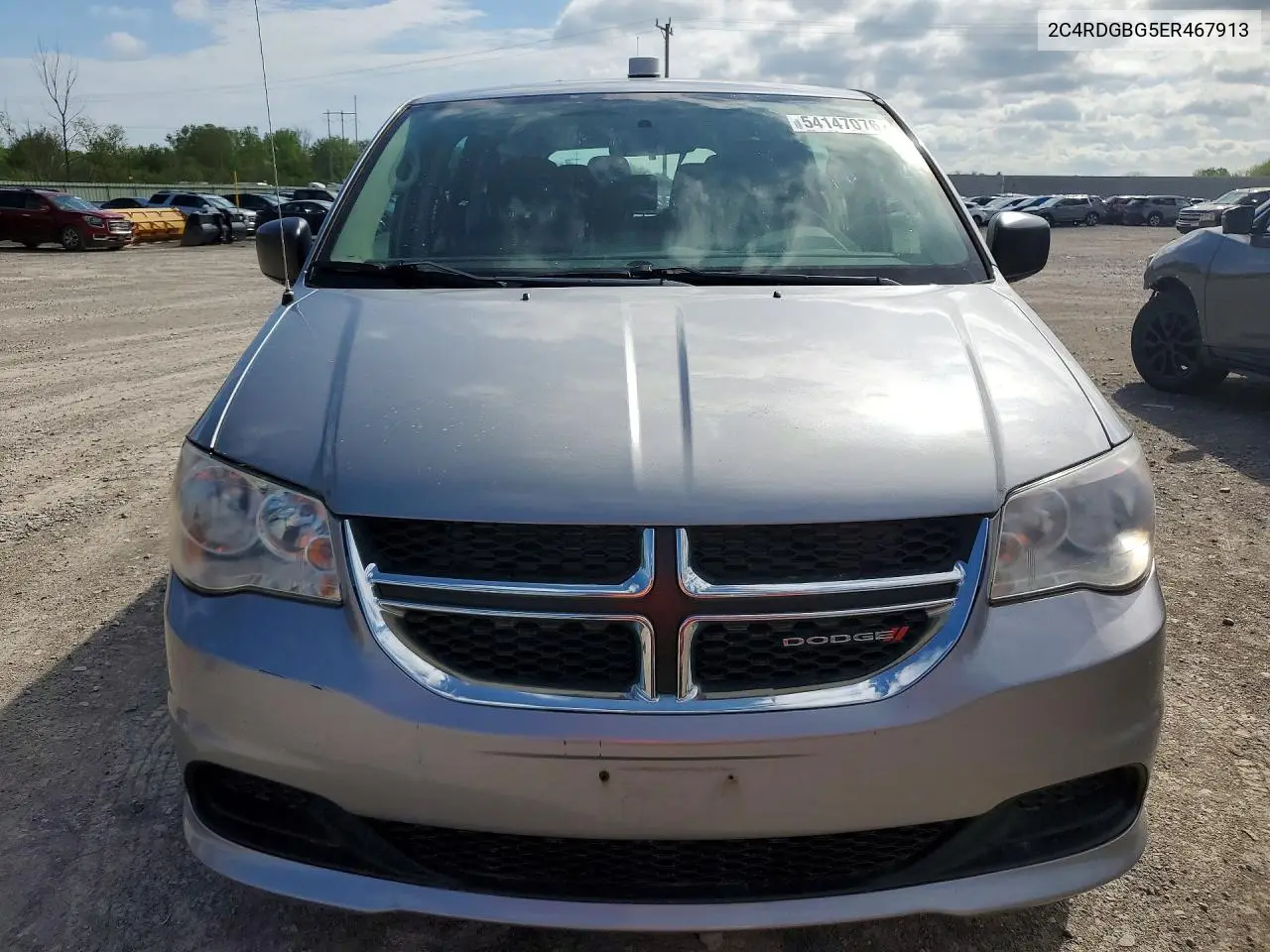 2C4RDGBG5ER467913 2014 Dodge Grand Caravan Se