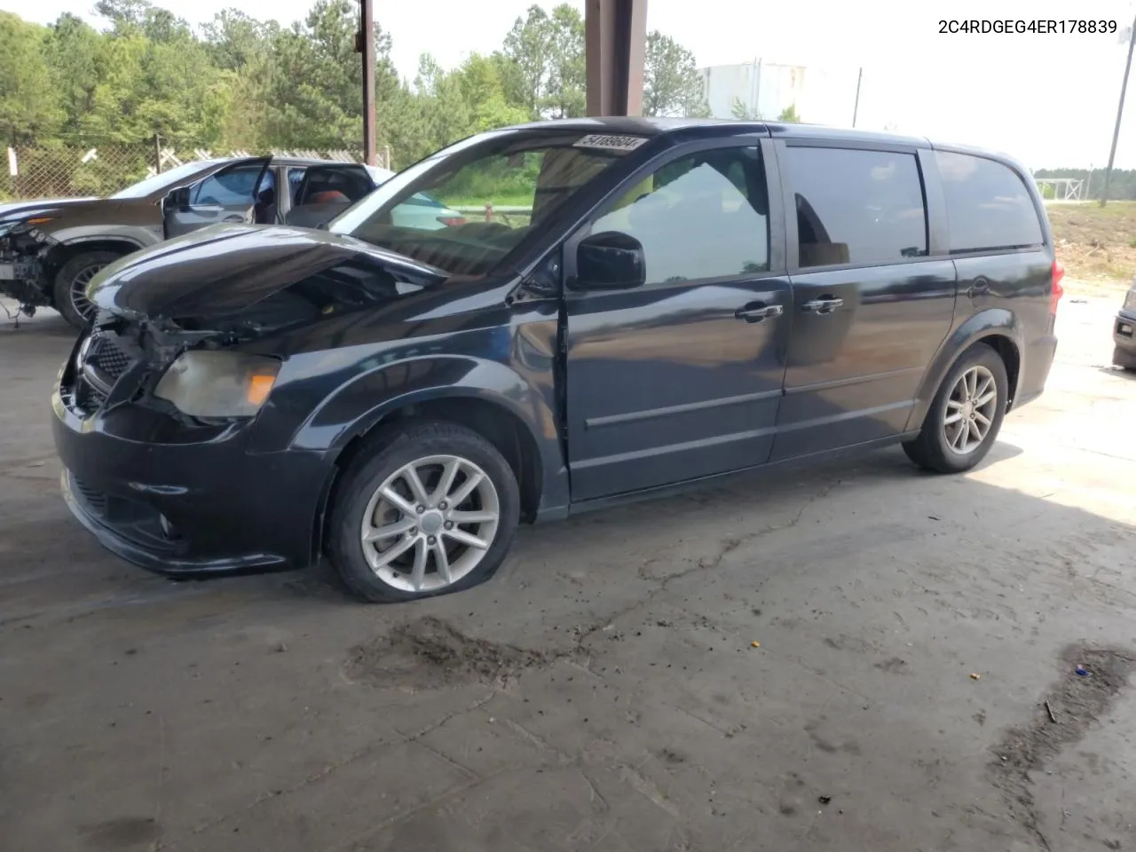 2C4RDGEG4ER178839 2014 Dodge Grand Caravan R/T