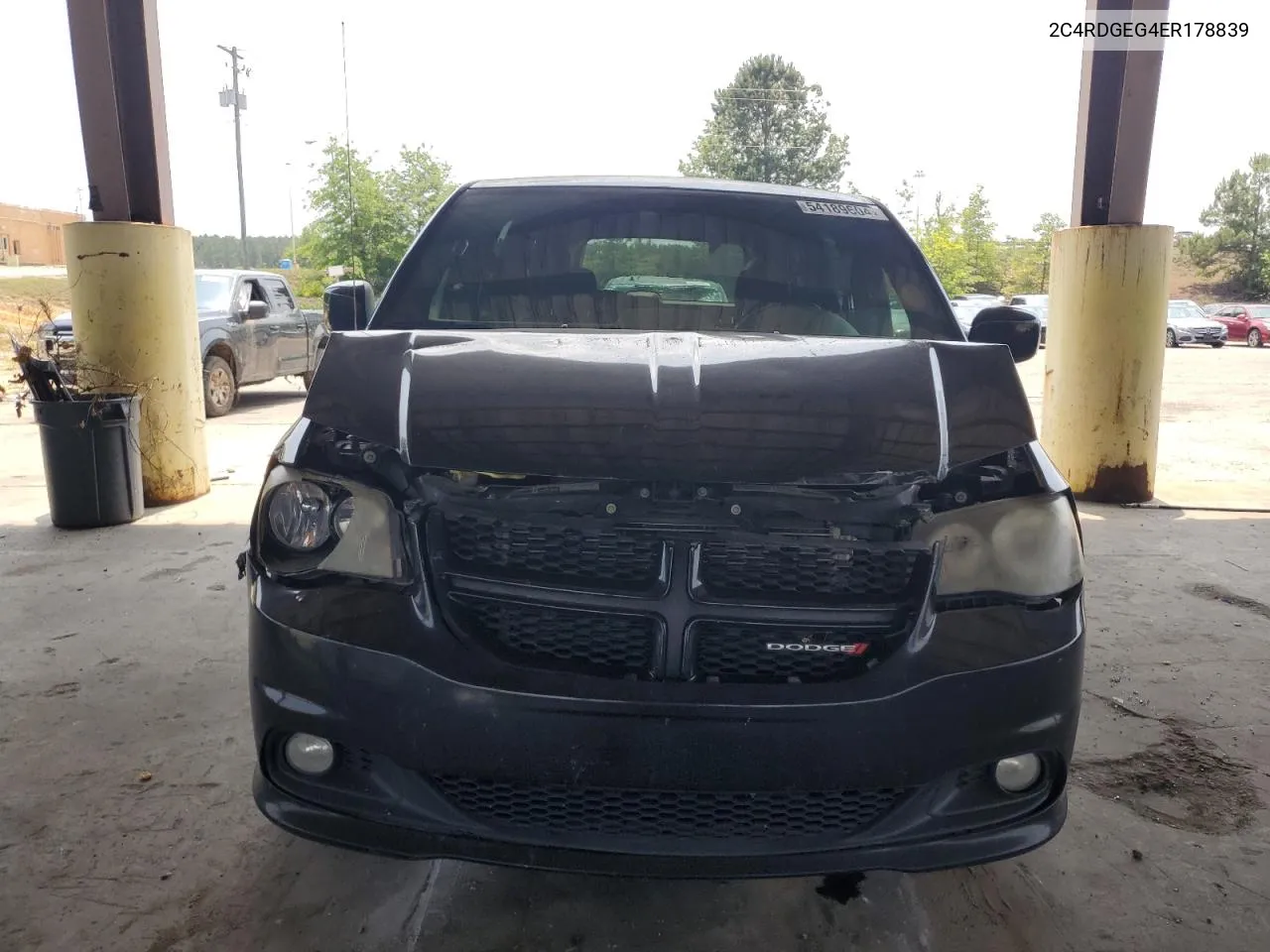 2014 Dodge Grand Caravan R/T VIN: 2C4RDGEG4ER178839 Lot: 54189604