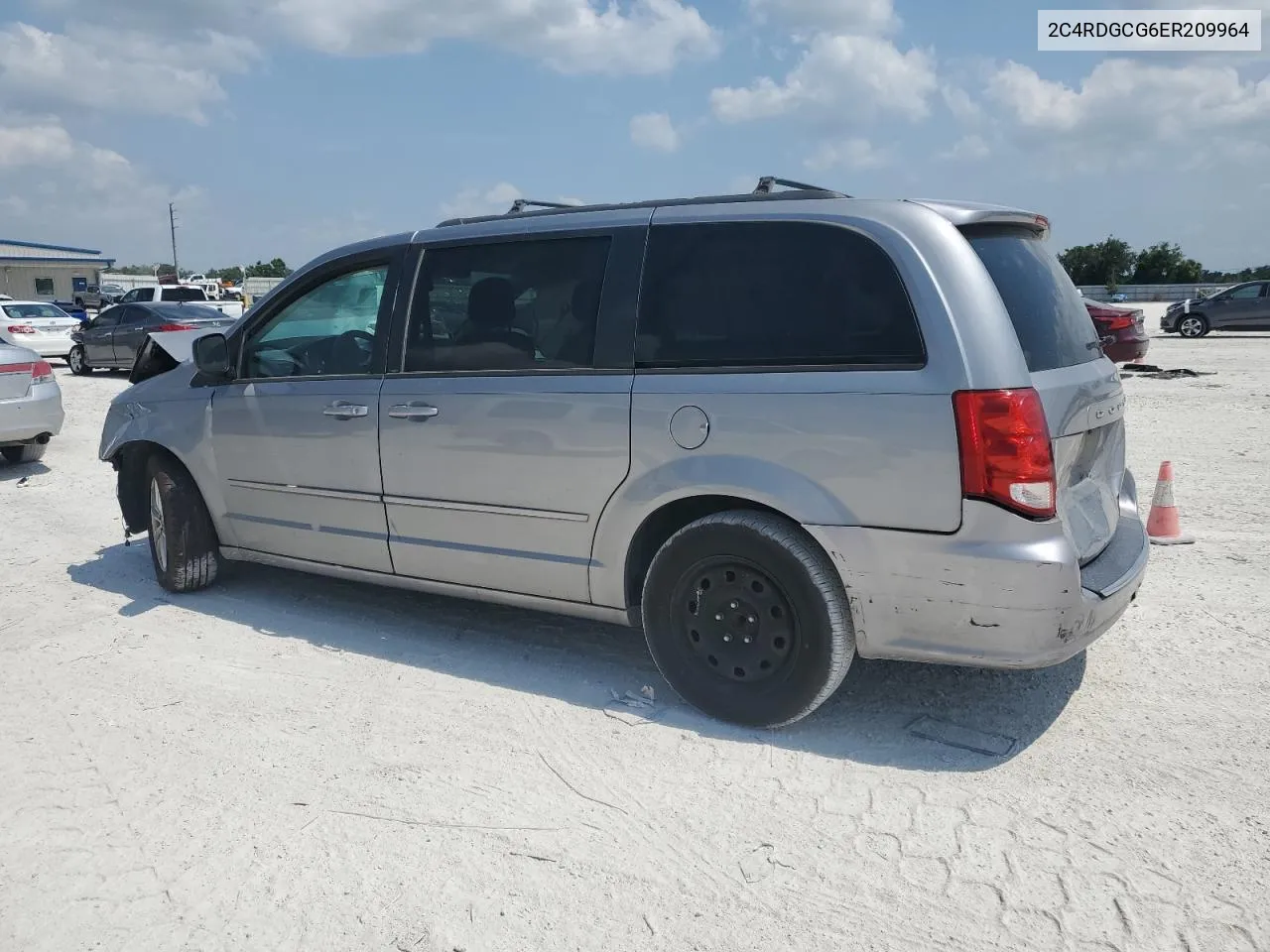 2014 Dodge Grand Caravan Sxt VIN: 2C4RDGCG6ER209964 Lot: 54368394