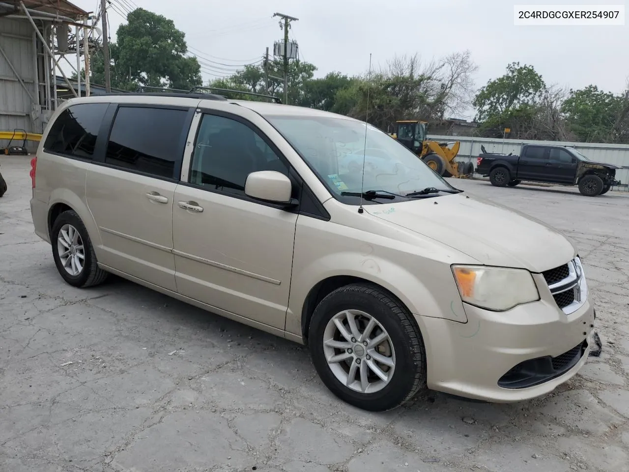 2014 Dodge Grand Caravan Sxt VIN: 2C4RDGCGXER254907 Lot: 54398444