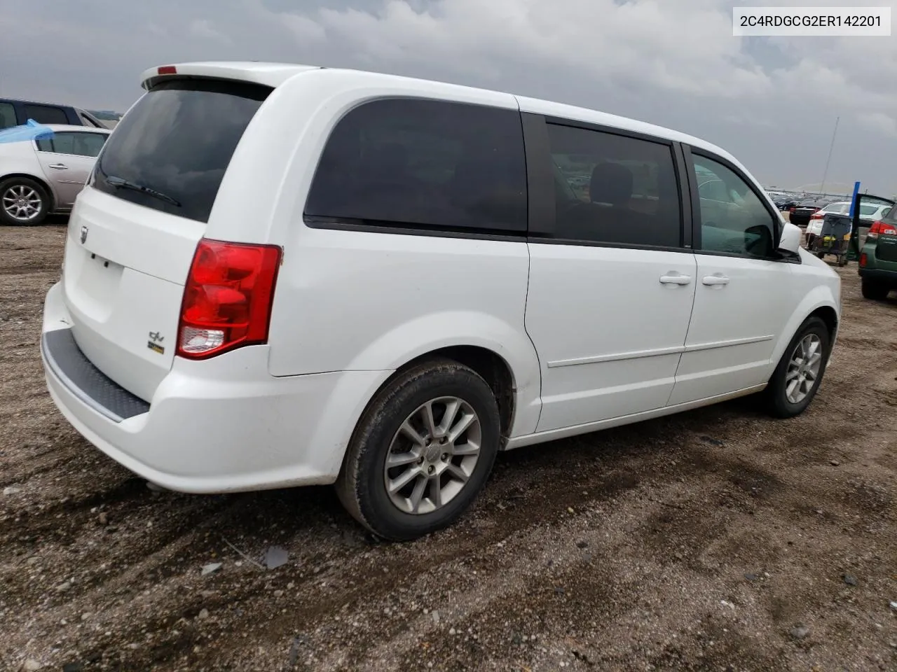 2014 Dodge Grand Caravan Sxt VIN: 2C4RDGCG2ER142201 Lot: 54570614