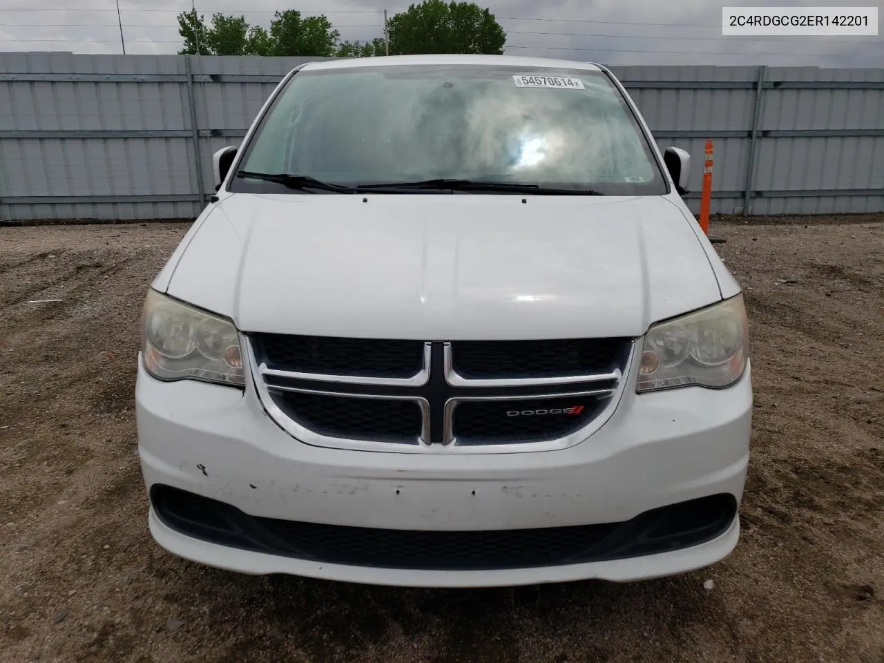 2014 Dodge Grand Caravan Sxt VIN: 2C4RDGCG2ER142201 Lot: 54570614