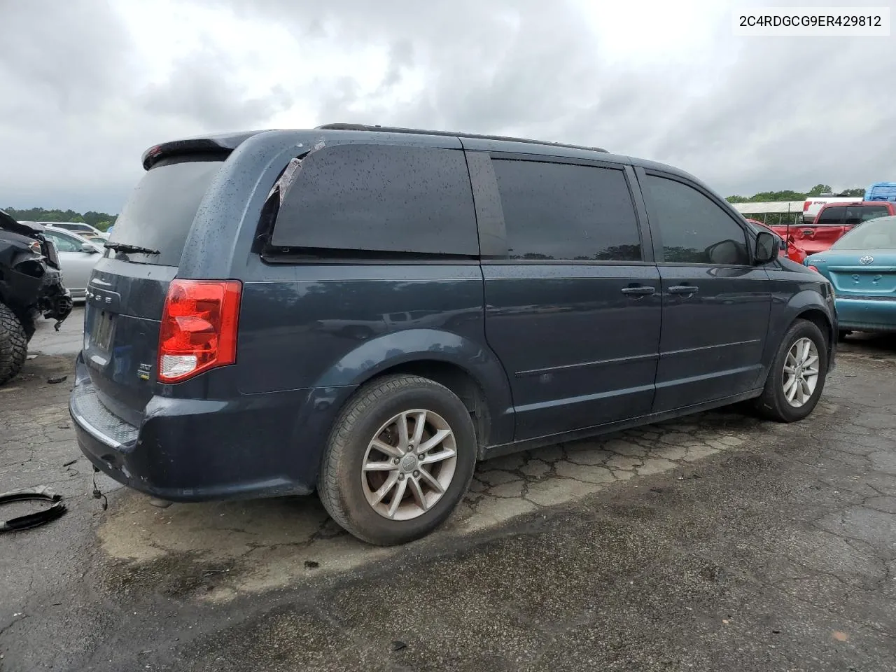 2014 Dodge Grand Caravan Sxt VIN: 2C4RDGCG9ER429812 Lot: 54720384