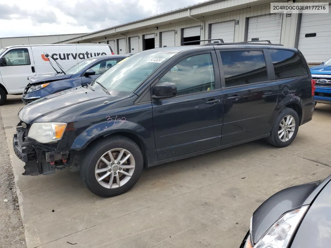 2014 Dodge Grand Caravan Sxt VIN: 2C4RDGCG3ER177216 Lot: 54743034