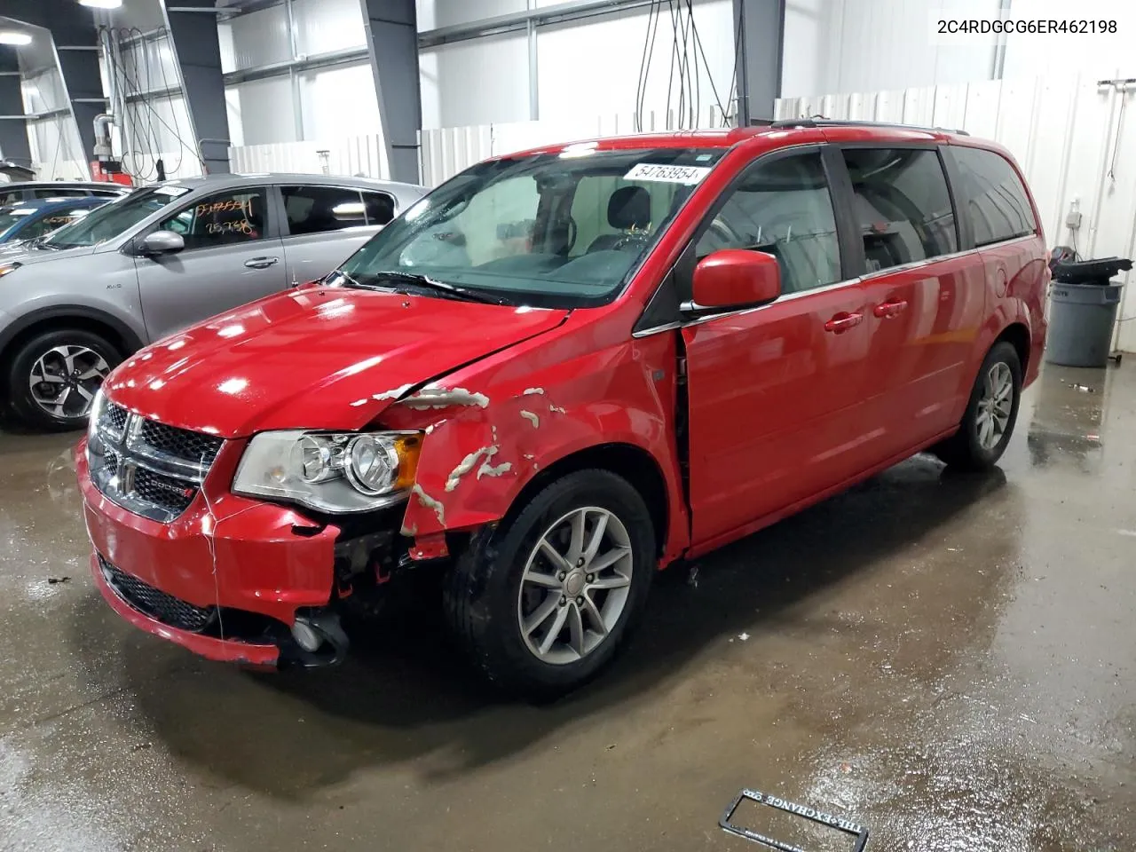 2014 Dodge Grand Caravan Sxt VIN: 2C4RDGCG6ER462198 Lot: 54763954