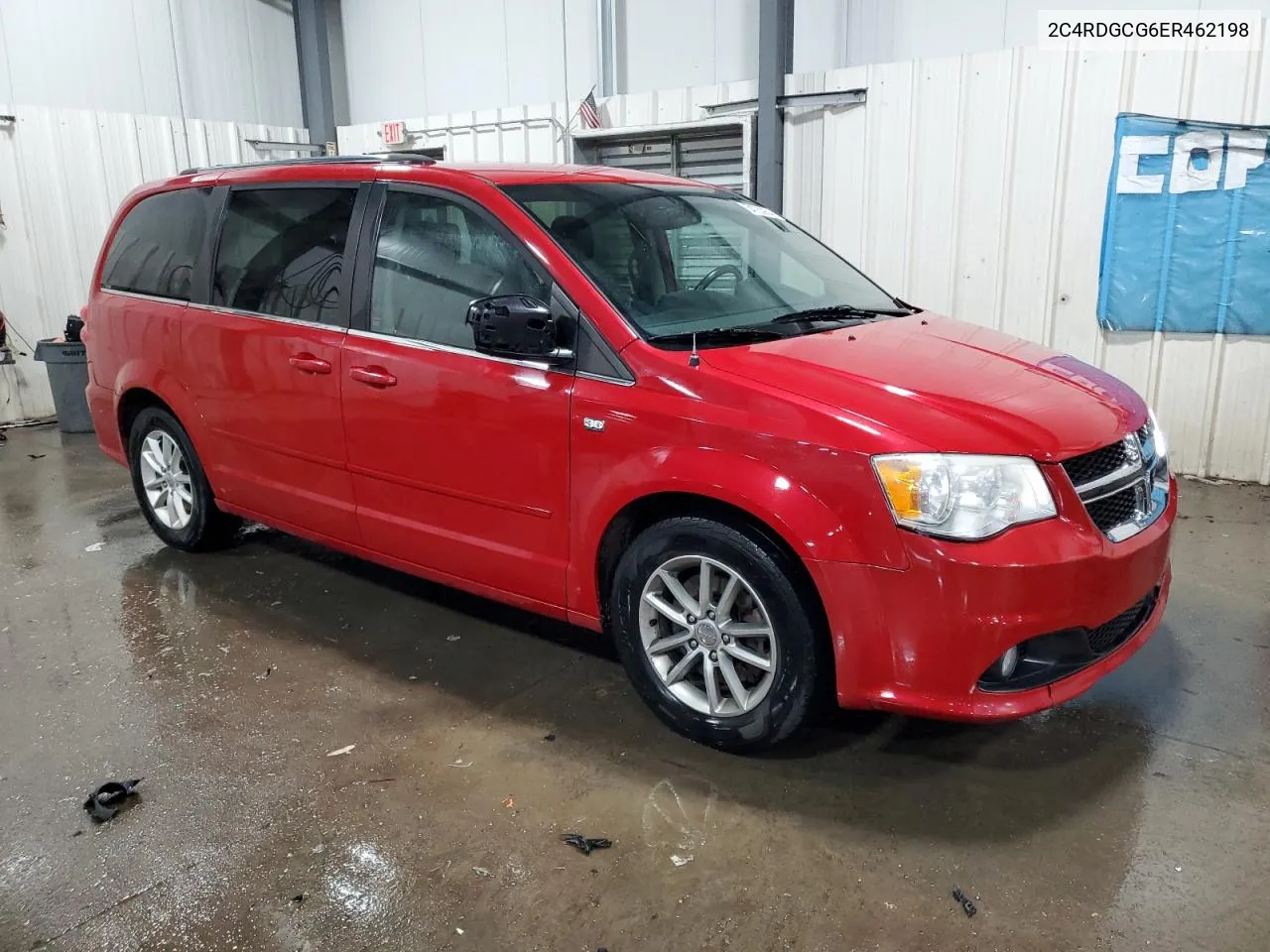 2C4RDGCG6ER462198 2014 Dodge Grand Caravan Sxt