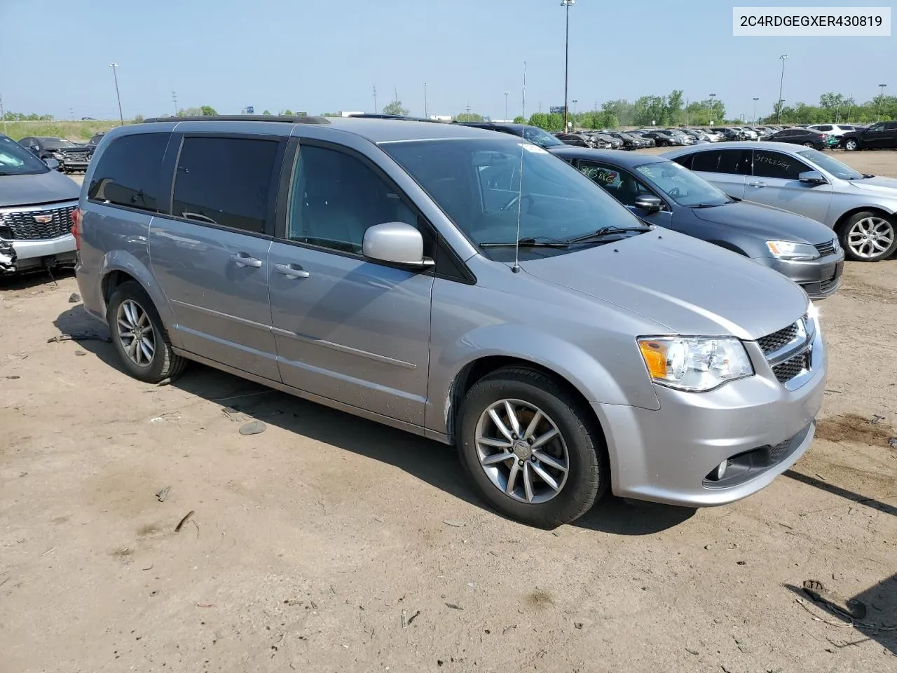 2014 Dodge Grand Caravan R/T VIN: 2C4RDGEGXER430819 Lot: 55085854