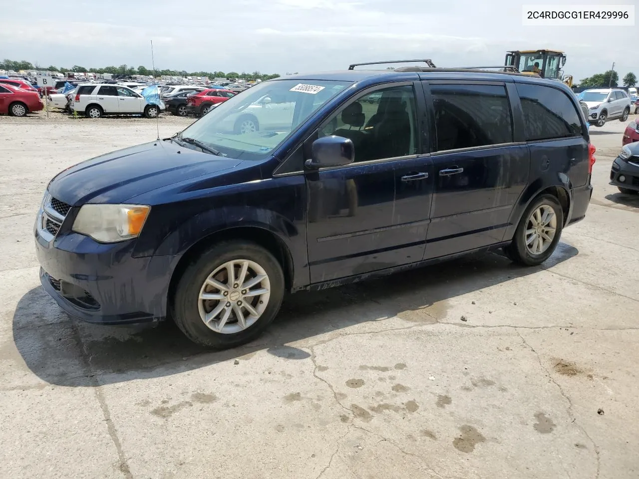 2C4RDGCG1ER429996 2014 Dodge Grand Caravan Sxt