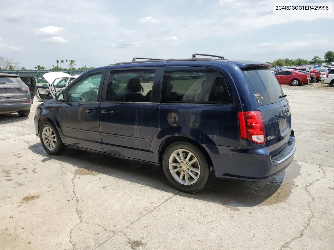 2014 Dodge Grand Caravan Sxt VIN: 2C4RDGCG1ER429996 Lot: 55088574