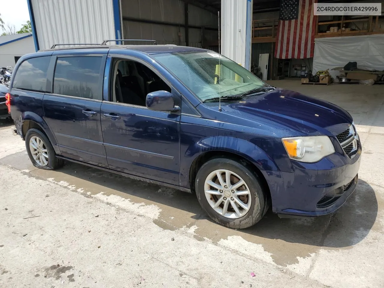 2014 Dodge Grand Caravan Sxt VIN: 2C4RDGCG1ER429996 Lot: 55088574