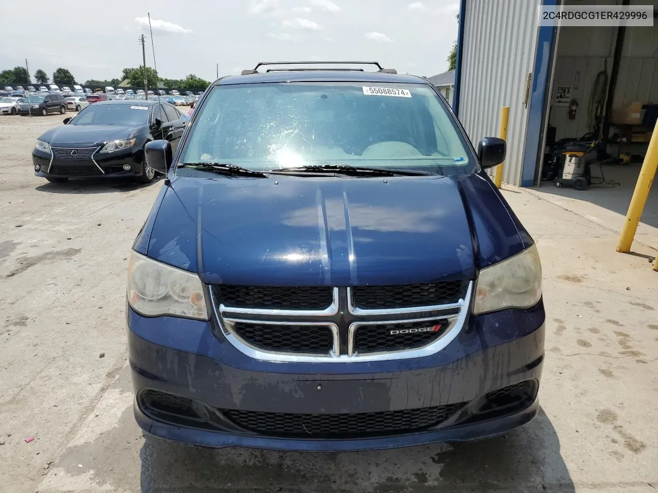 2014 Dodge Grand Caravan Sxt VIN: 2C4RDGCG1ER429996 Lot: 55088574