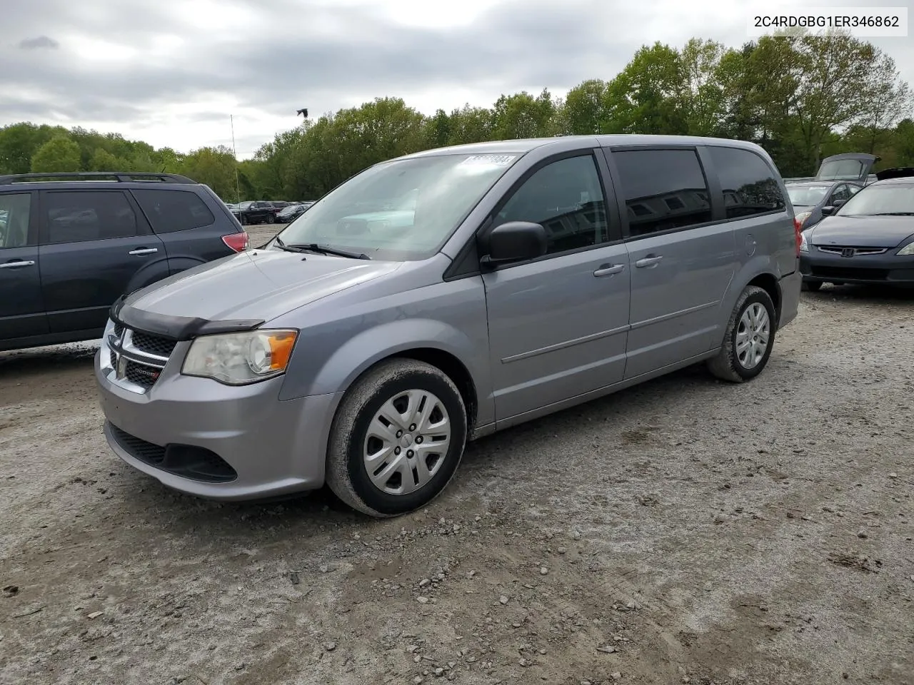 2C4RDGBG1ER346862 2014 Dodge Grand Caravan Se