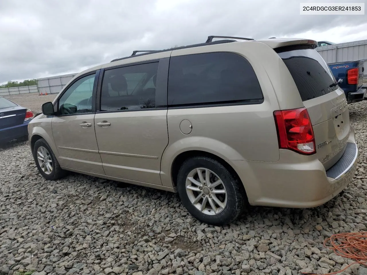 2014 Dodge Grand Caravan Sxt VIN: 2C4RDGCG3ER241853 Lot: 55838054