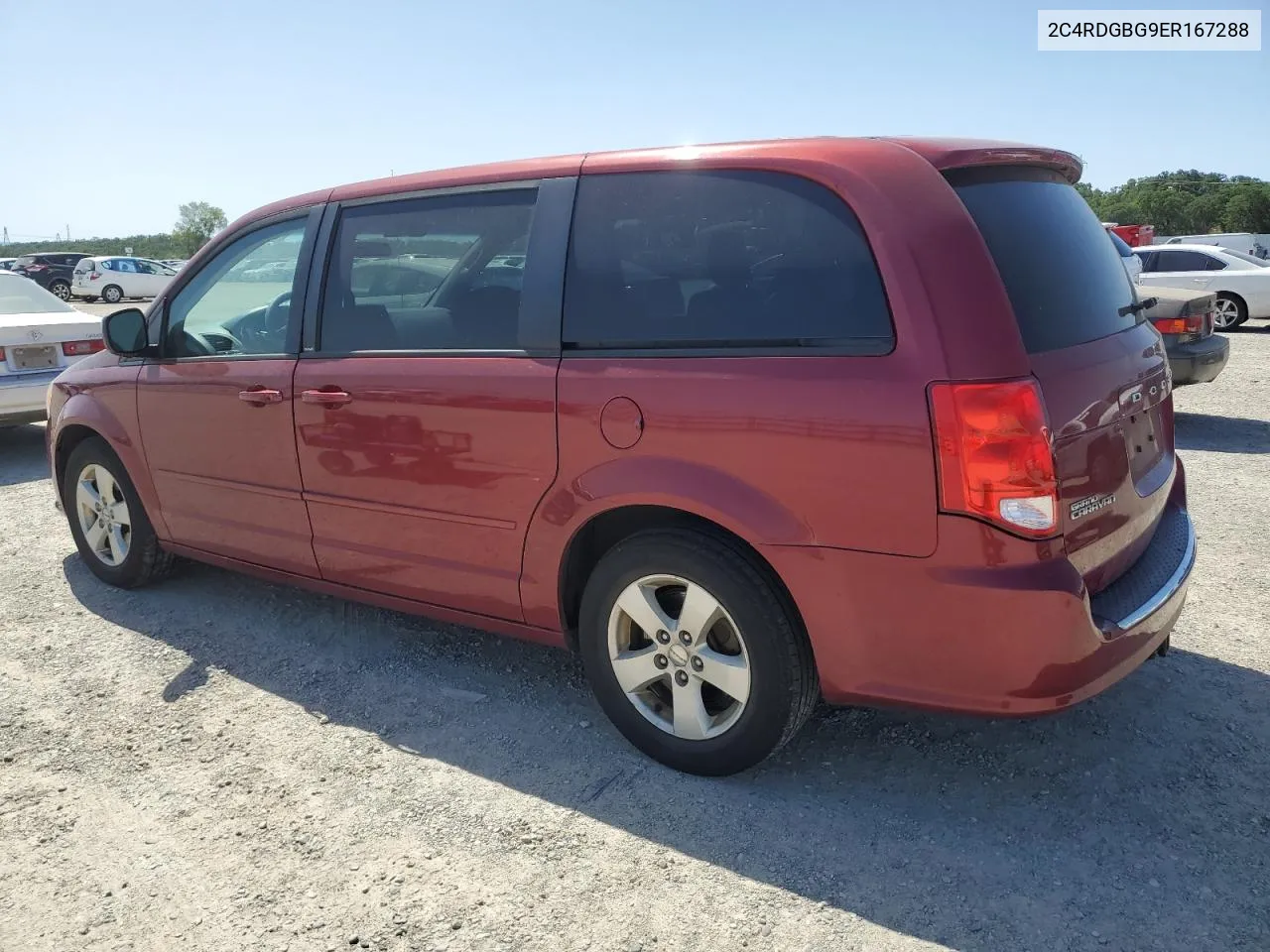 2014 Dodge Grand Caravan Se VIN: 2C4RDGBG9ER167288 Lot: 55882344