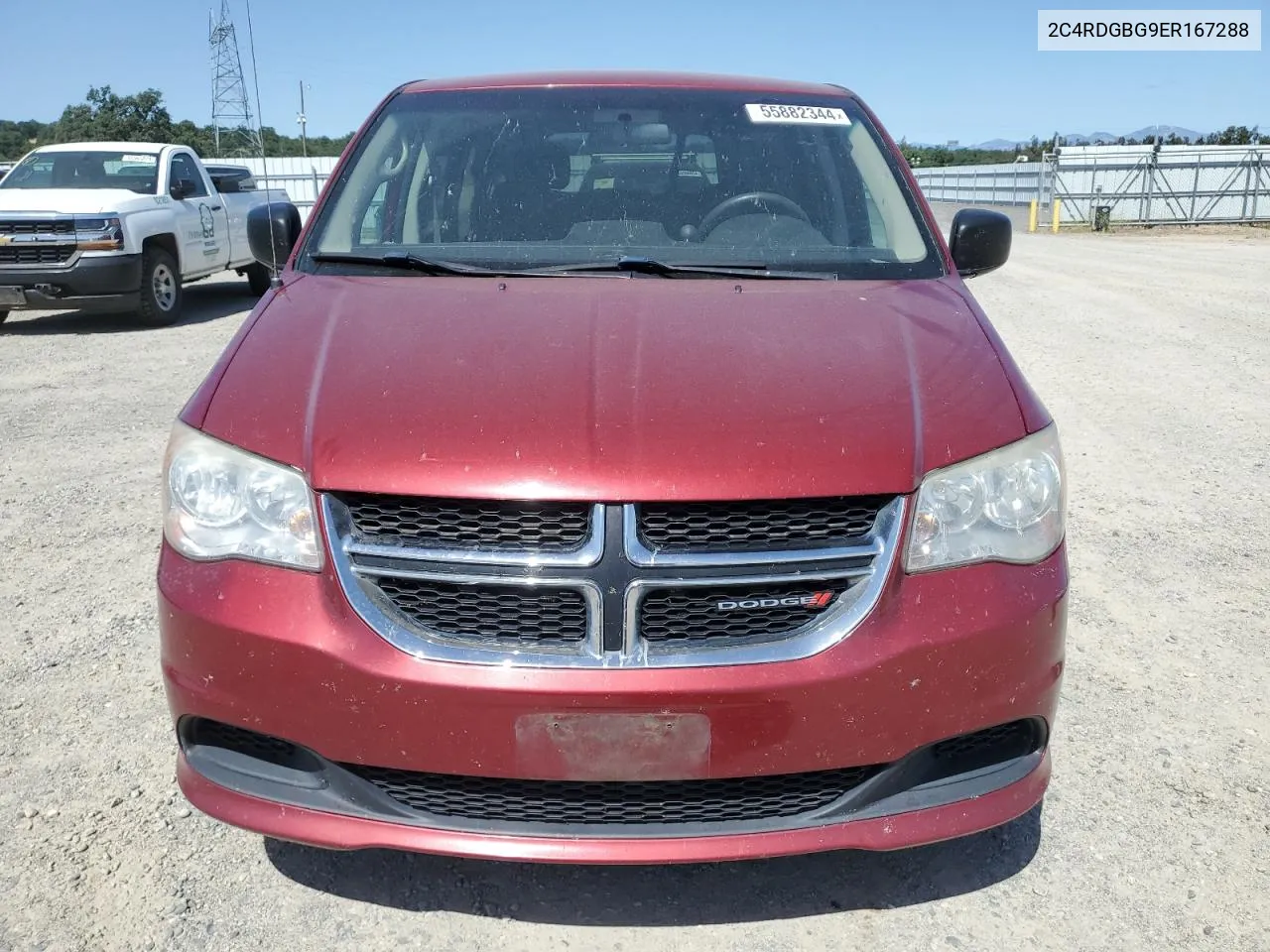 2C4RDGBG9ER167288 2014 Dodge Grand Caravan Se