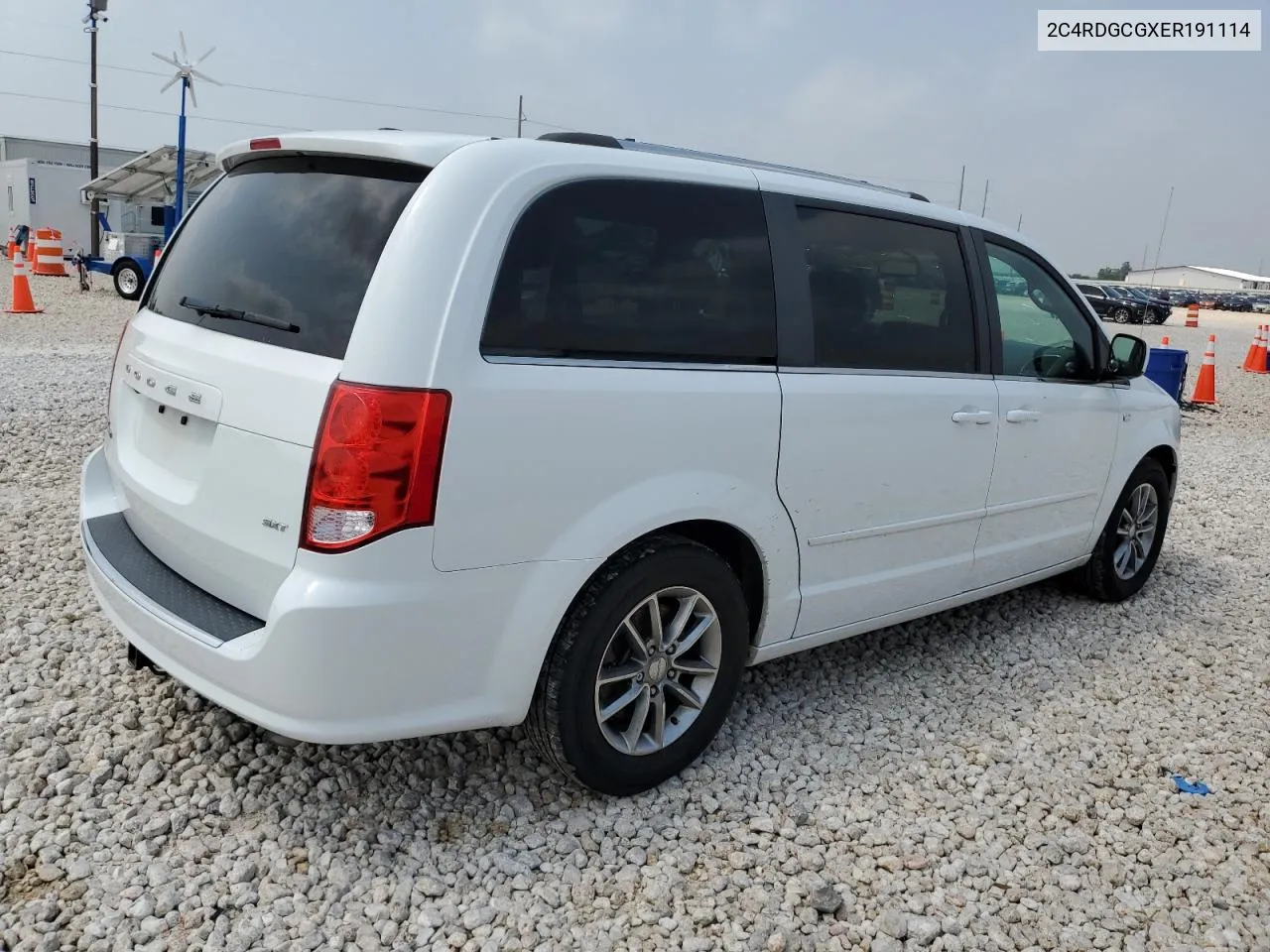 2014 Dodge Grand Caravan Sxt VIN: 2C4RDGCGXER191114 Lot: 55973144