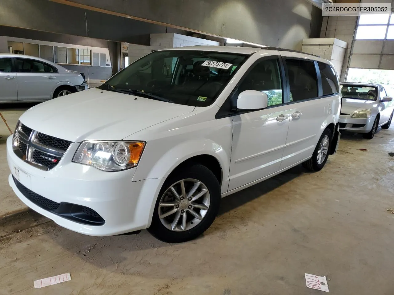 2014 Dodge Grand Caravan Sxt VIN: 2C4RDGCG5ER305052 Lot: 56275774