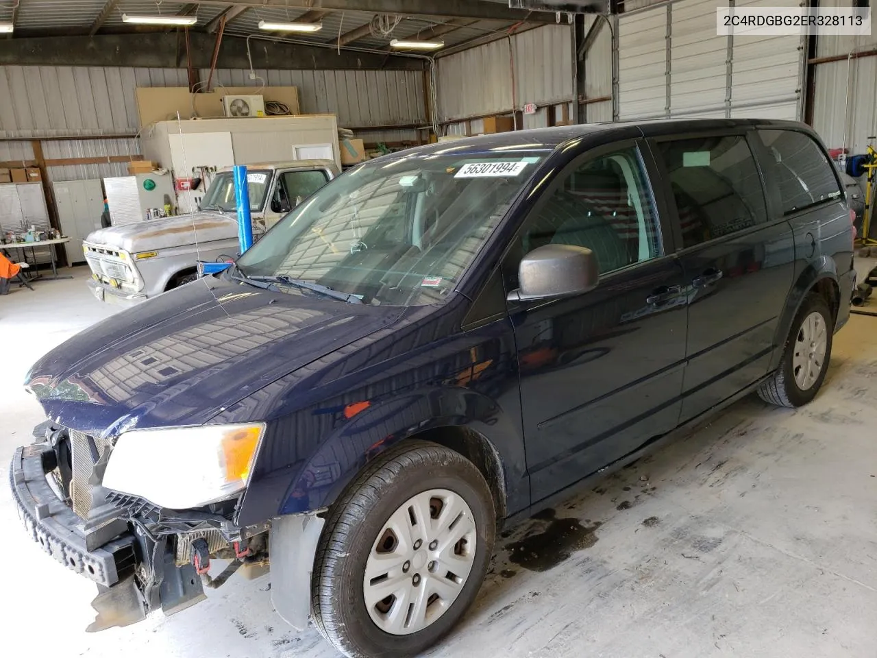 2014 Dodge Grand Caravan Se VIN: 2C4RDGBG2ER328113 Lot: 56301994