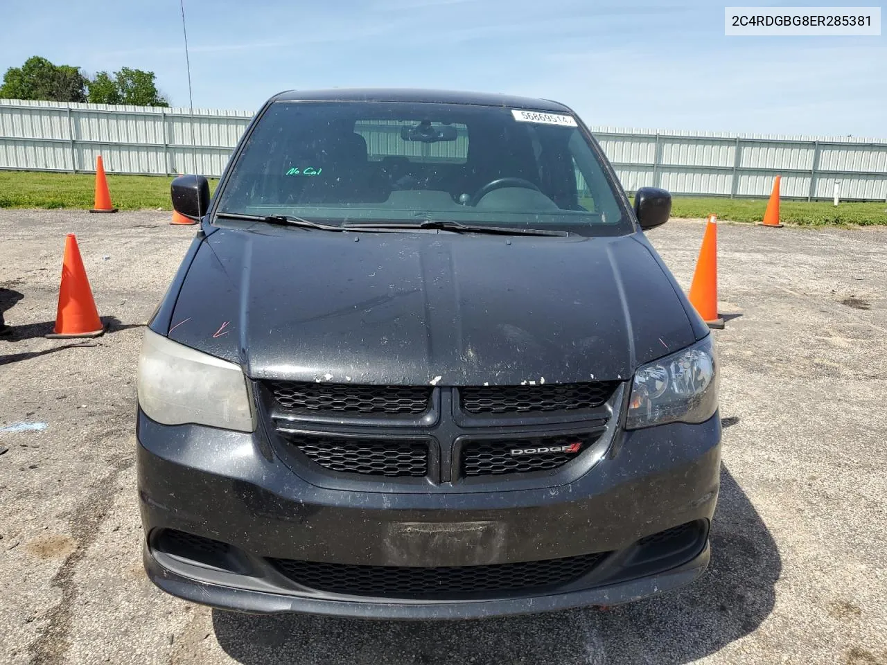 2014 Dodge Grand Caravan Se VIN: 2C4RDGBG8ER285381 Lot: 56869514