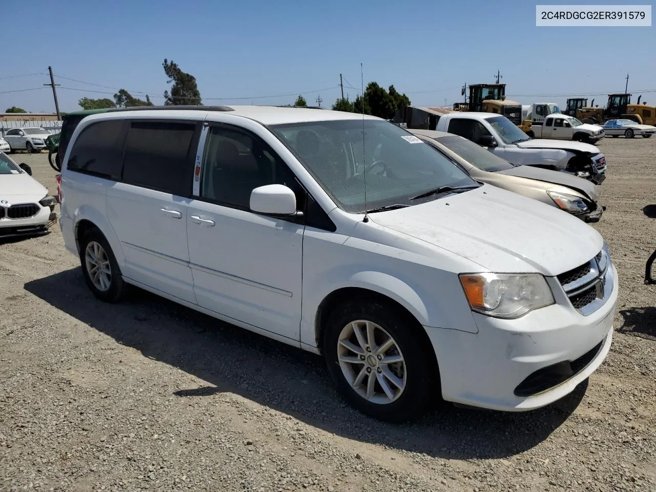 2014 Dodge Grand Caravan Sxt VIN: 2C4RDGCG2ER391579 Lot: 56934394