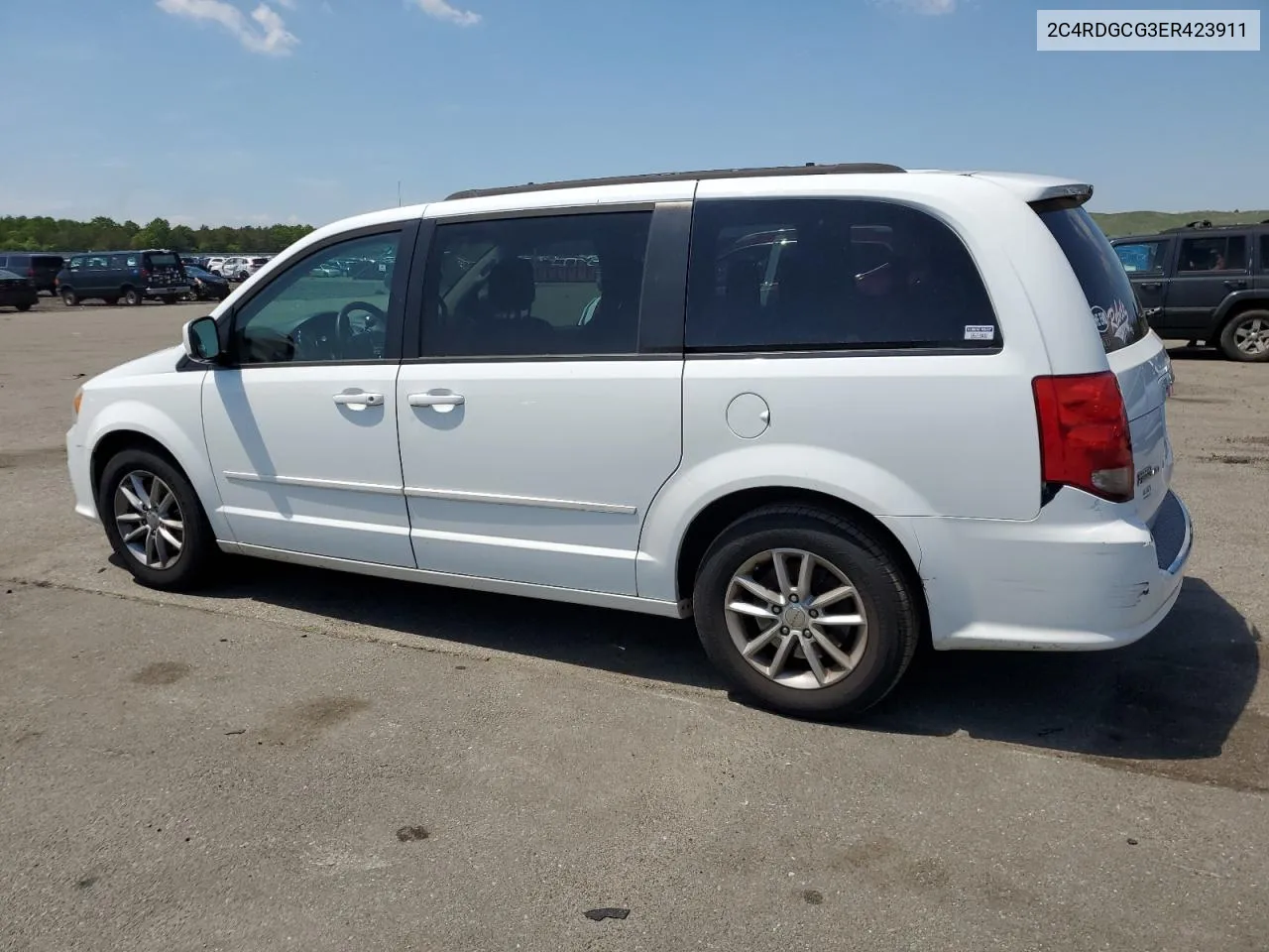 2014 Dodge Grand Caravan Sxt VIN: 2C4RDGCG3ER423911 Lot: 57143634