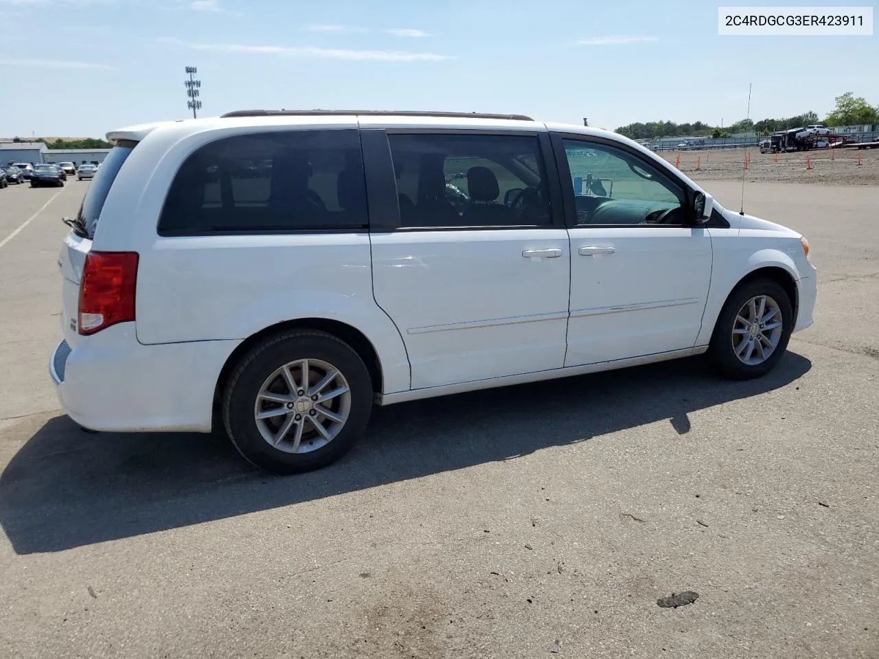 2014 Dodge Grand Caravan Sxt VIN: 2C4RDGCG3ER423911 Lot: 57143634